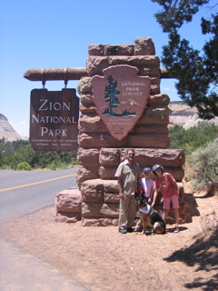 Zion entrance