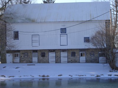 Barn - East side