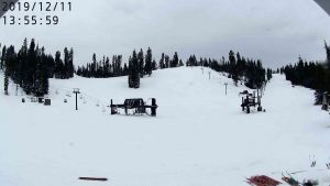 snowy mountain, ski area, yosemite national park 