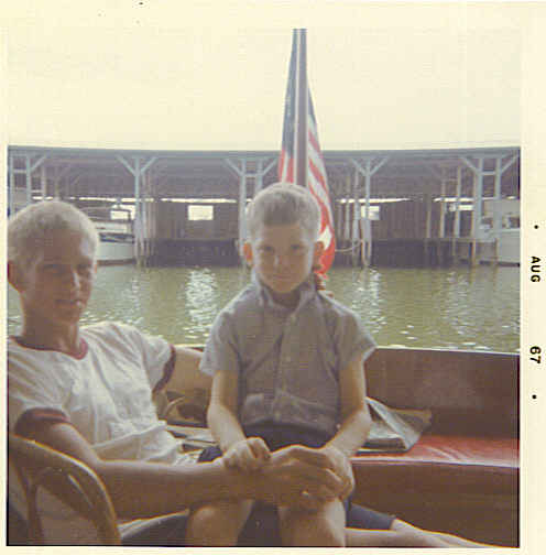 Randall and John on stern